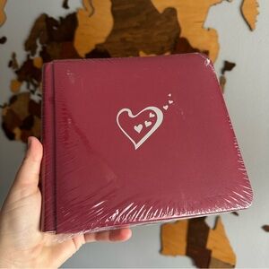 CREATIVE MEMORIES Sealed 7”x 7” Love Bundle Heart Scrapbook Picture Album New